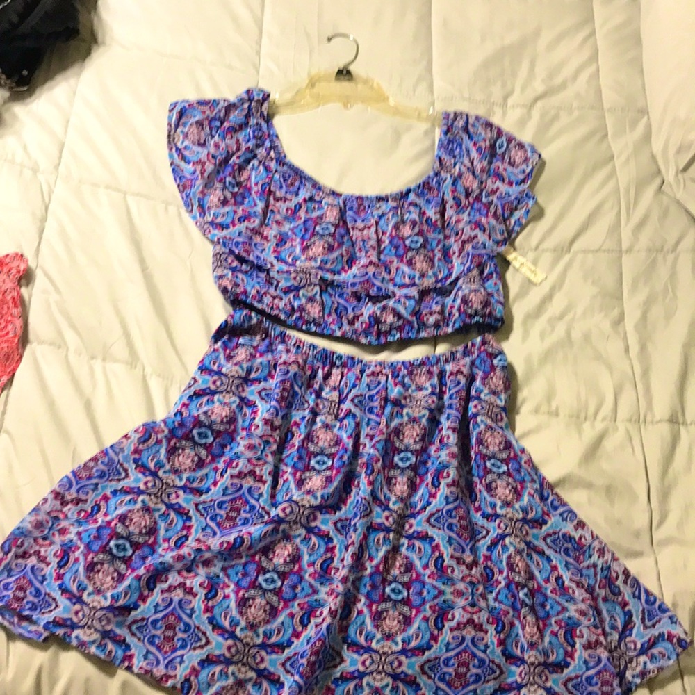 Speechless cute top and skirt